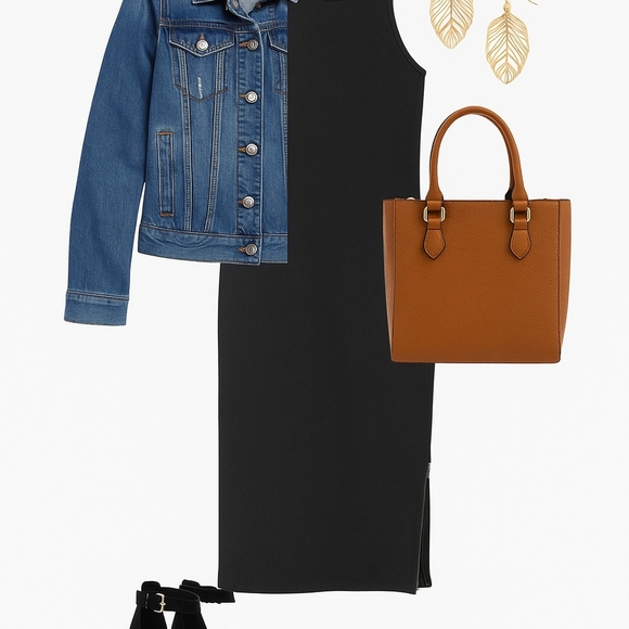 Zella Racerback Dress Size Medium - Picture 7 of 8